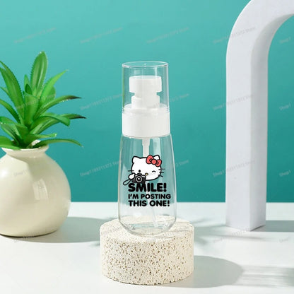 Hello Kitty Spray Recarregável. O Toque Kawaii Perfeito para a Sua Rotina de Skincare